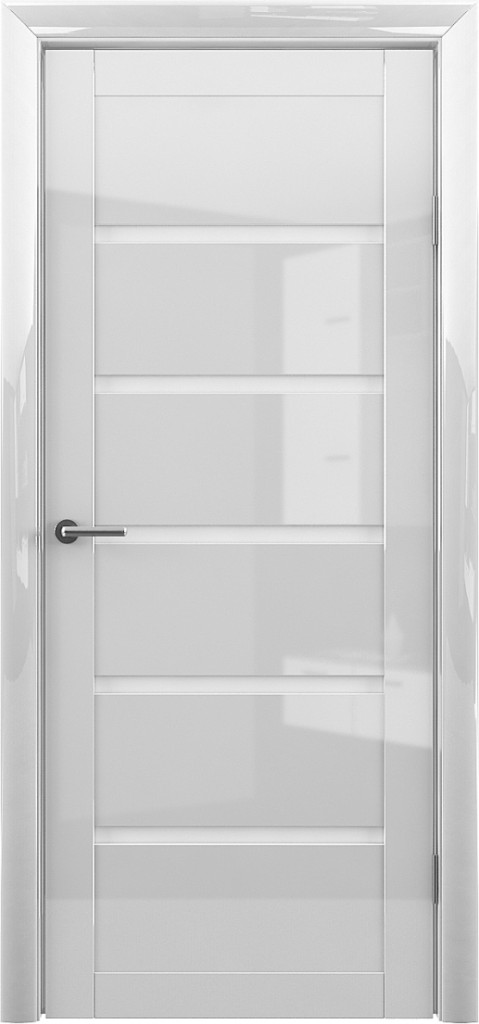 Дверь межкомнатная  Вена Глянец белый (мателюкс)