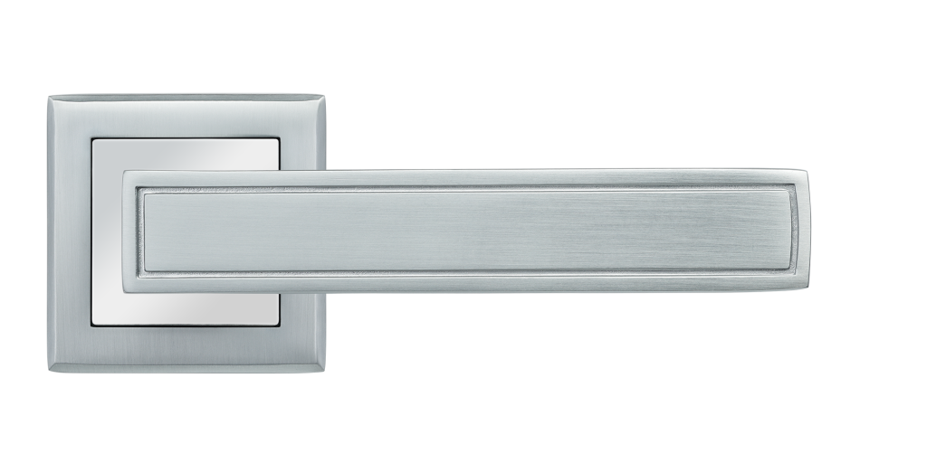 Дверь Ручка межкомнатная Rucetti RAP 23-S SCCP никель/хром