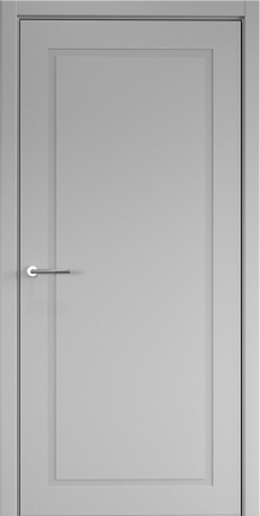 Дверь межкомнатная ПГ Стиль Нео -1 Эмаль  Серый