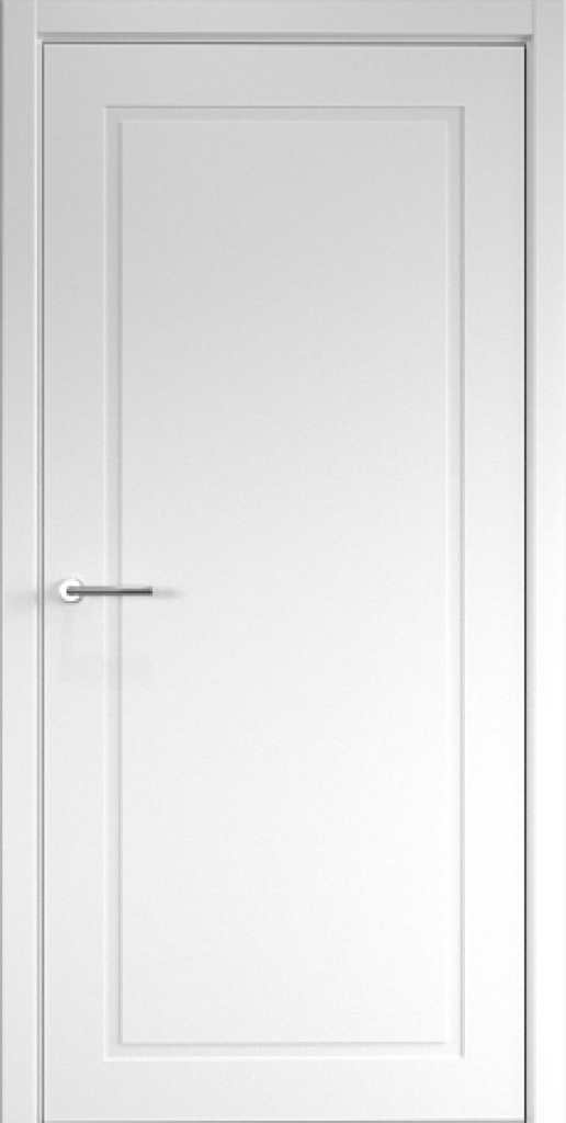 Дверь межкомнатная ПГ Стиль Нео-1 Эмаль  Белый