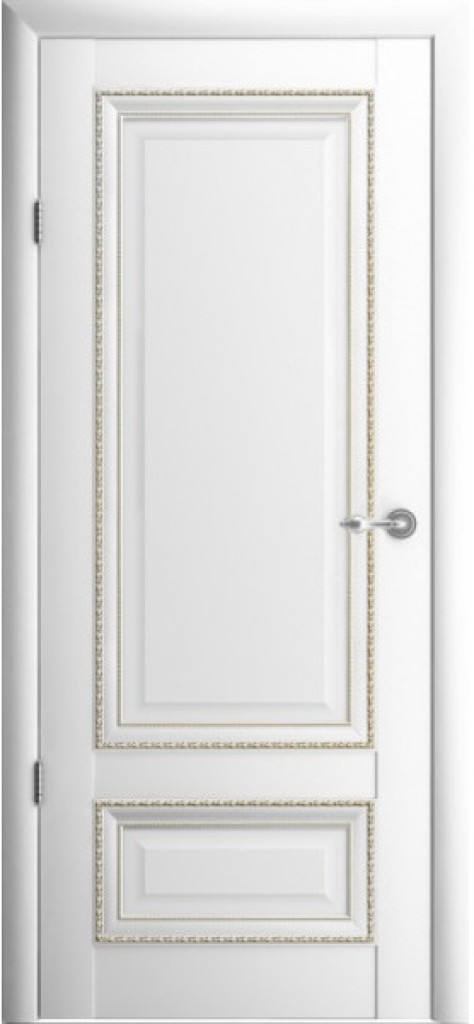 Дверь  межкомнатная  Версаль -1 ПГ Белый Vinil