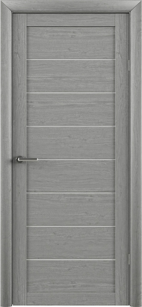 Дверь Межкомнатная дверь Модель Т1 Ясень Дымчатый (Стекло мателюкс) 