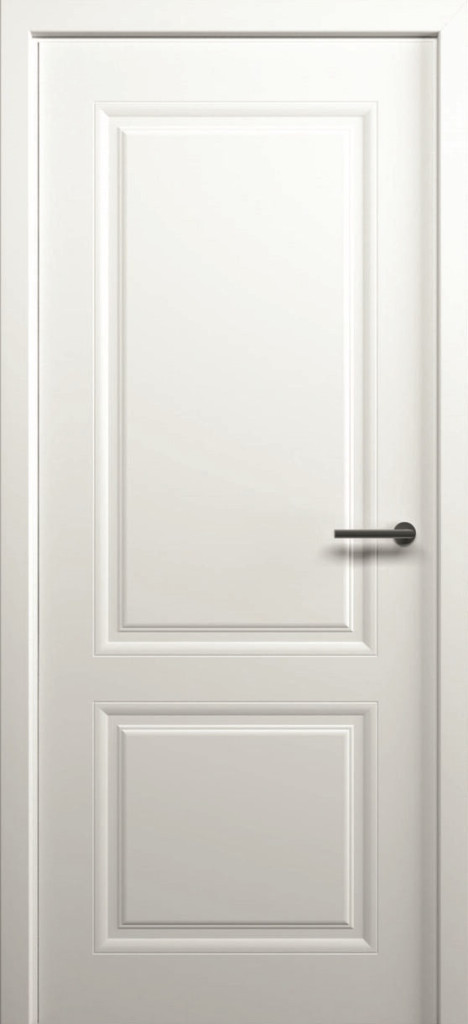 Дверь межкомнатная ПГ Стиль-1 белая эмаль