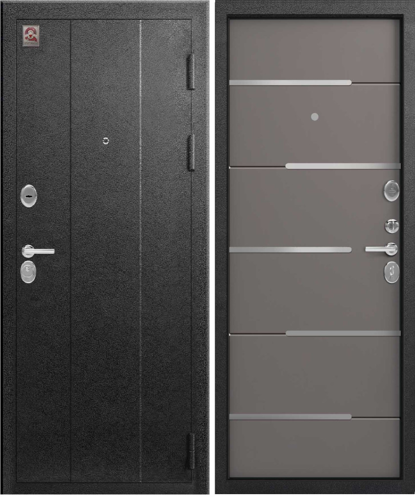 Дверь C 108 софт грей / серый муар