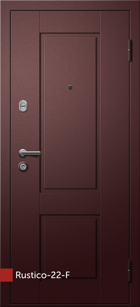 Дверь Входная дверь Рустико- 22 -F ( филенчатый декор)  
