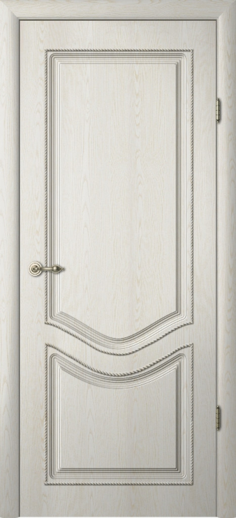 Дверь Межкомнатная дверь "Рафаэль-1" ПГ Ясень голд