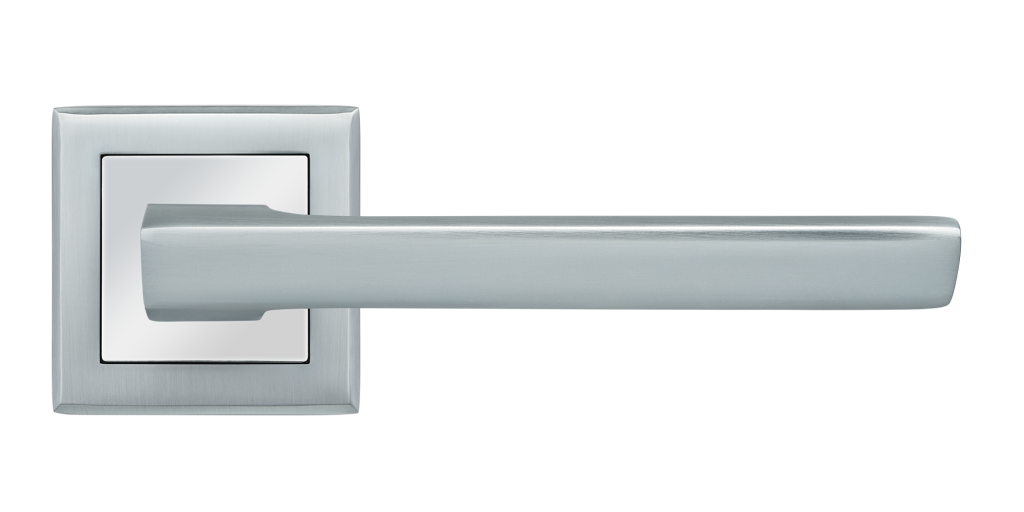 Дверь Ручка межкомнатная Rucetti RAP 21-S SCCP никель/хром