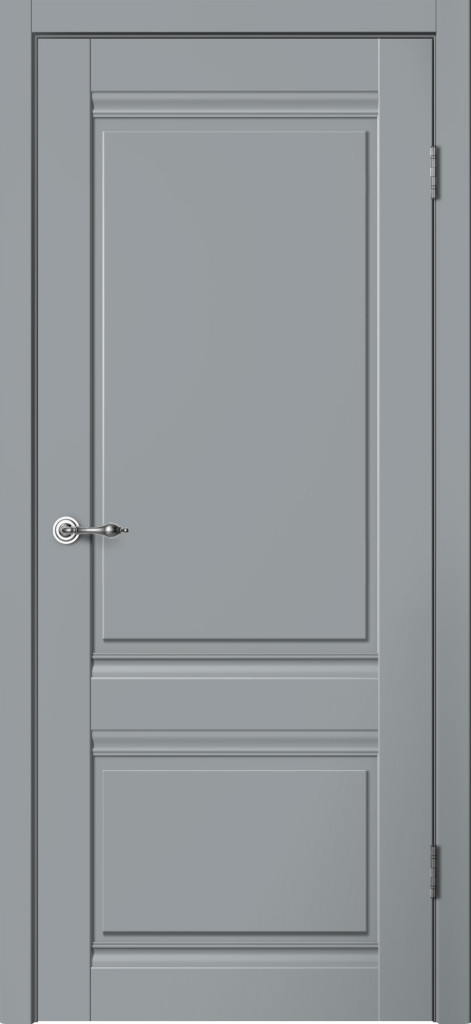 Дверь межкомнатная ESTETIC  Е-01 ПГ эмалит серый