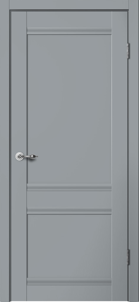 Дверь межкомнатная  C-01 эмалит серый