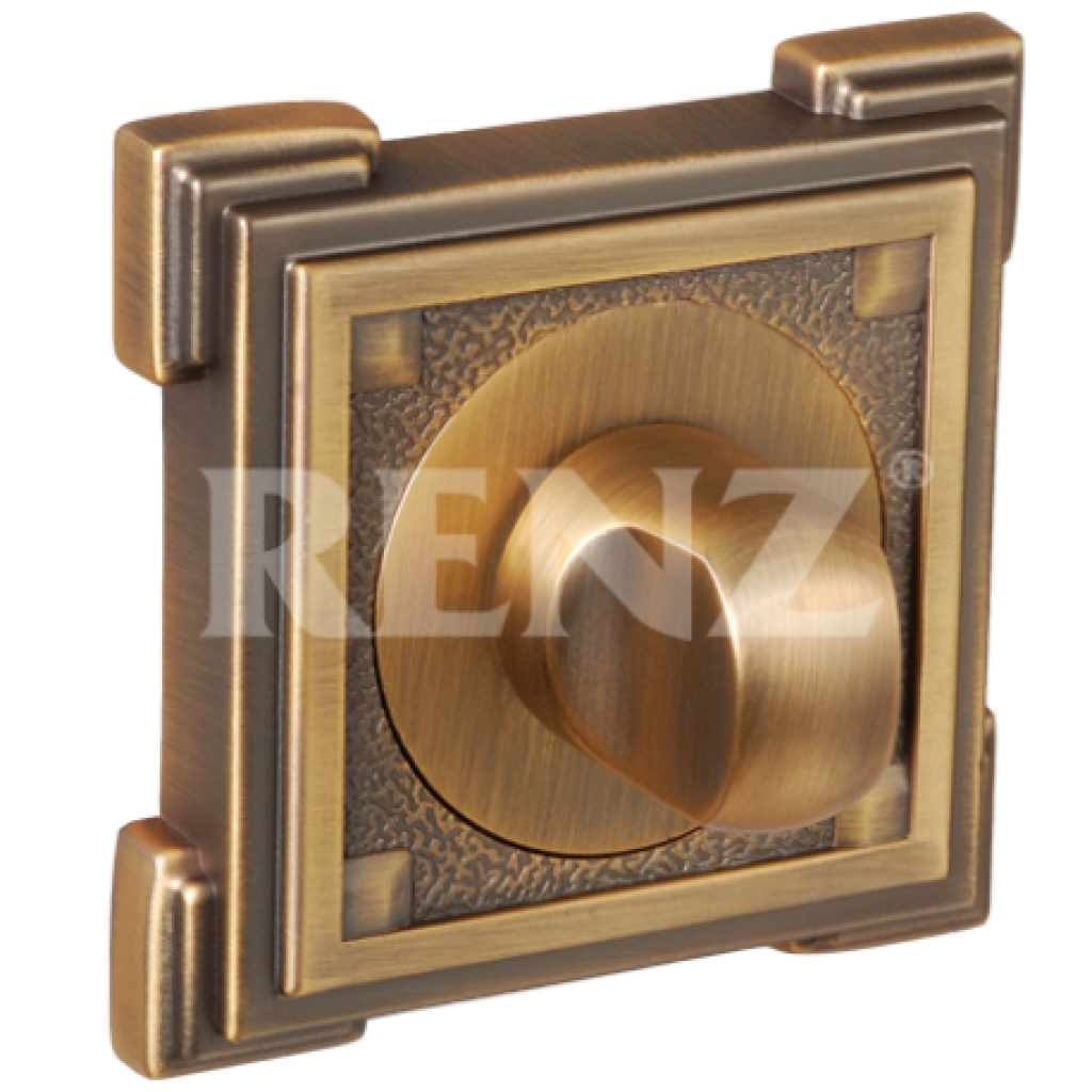 Дверь Поворотная кнопка "Квадрат" Renz-Classic