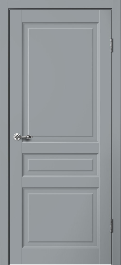Дверь межкомнатная  ПГ C-03 эмалит серый