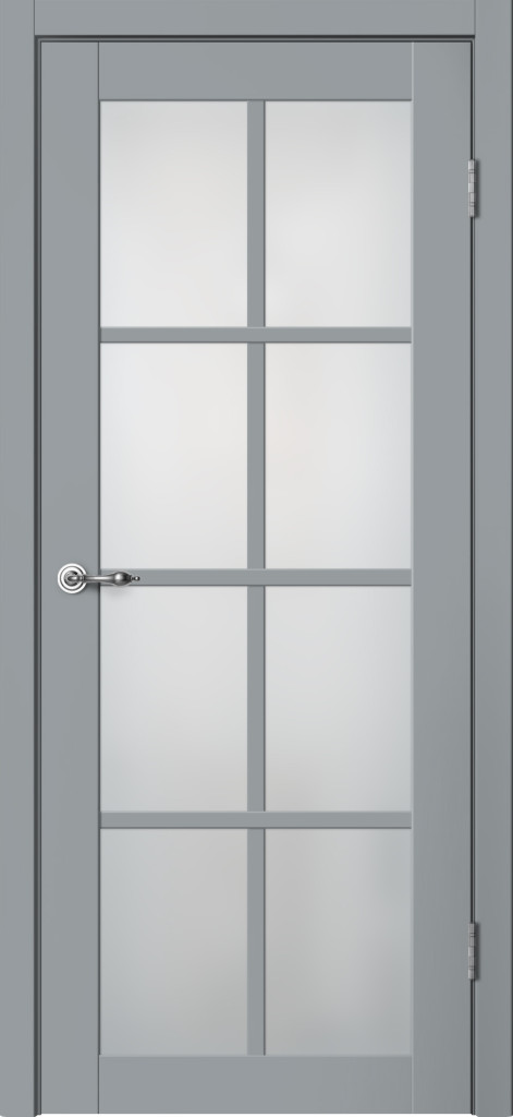 Дверь межкомнатная  ПО C-05 эмалит серый