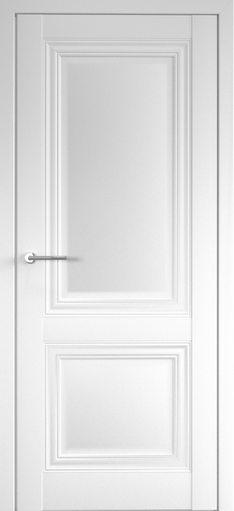 Дверь межкомнатная Спарта-2 ПГ Белый Vinil 