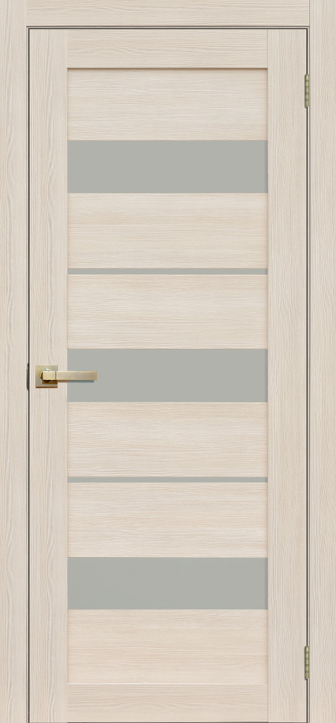 Дверь Межкомнатная дверь .LaStella 200 Ясень снежный (стекло мателюкс) ЭкоШпон