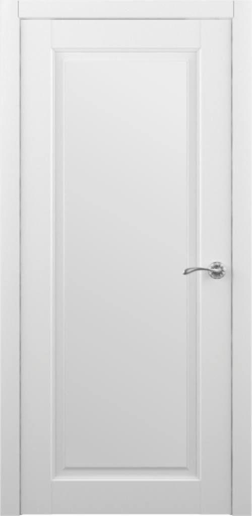 Дверь Межкомнатная дверь Эрмитаж 7 - ПГ Белый винил 