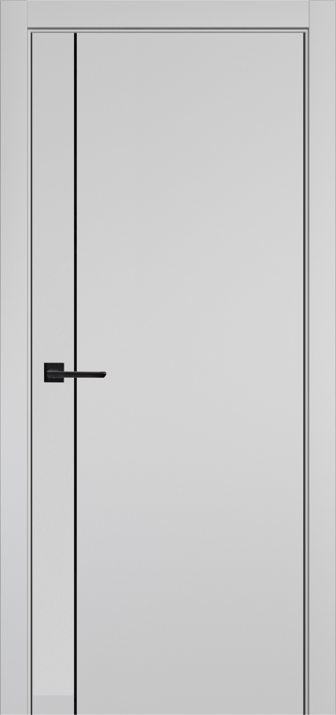 Дверь межкомнатная Flash V1 Серый софт