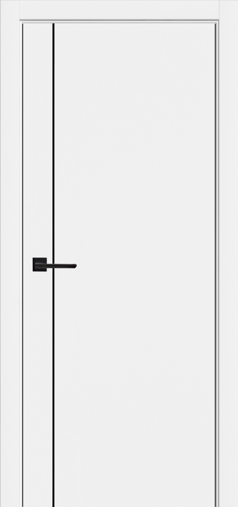 Дверь межкомнатная Flash V1 Белый софт