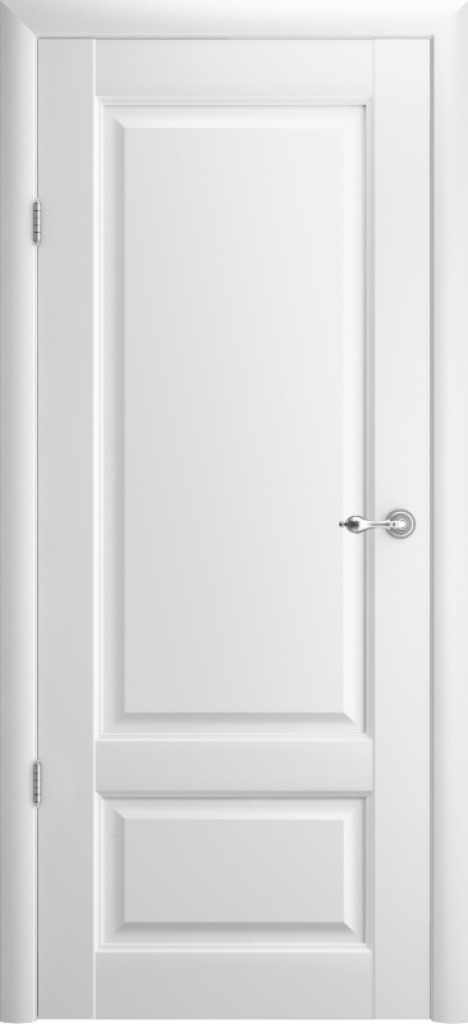 Дверь межкомнатная  Эрмитаж 1 - ПГ Белый винил
