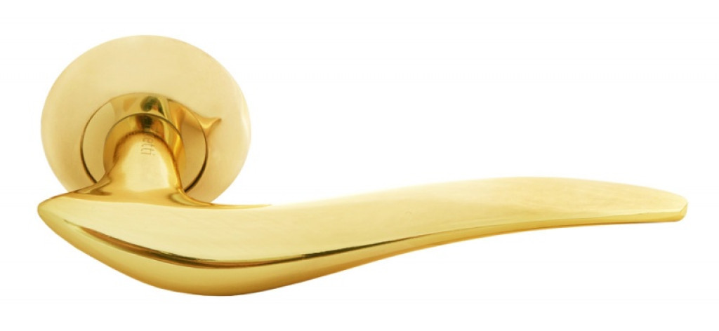 Дверь Ручка межкомнатная Rucetti RAP 4 Цвет - золото